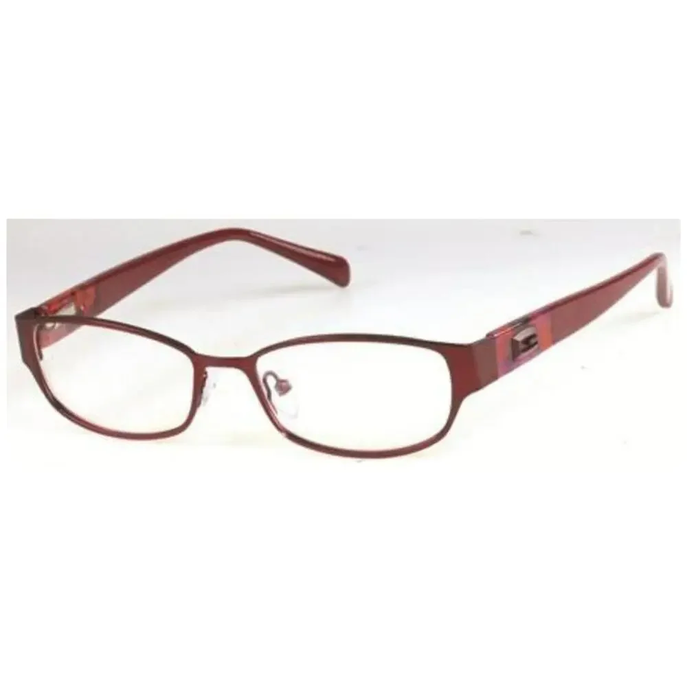 NWT Guess 2412 Red Round 92mm Eyeglasses